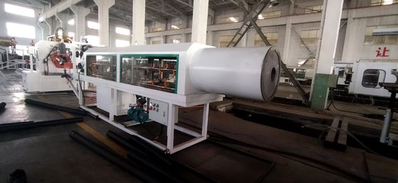 Water or Air Cooling Double Wall Corrugated Pipe Extrusion Line with Siemens Main Electrical Parts and HV>940 Barrel Hardness