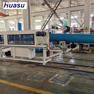 Water Supply Double Wall Corrugated Pipe Extrusion Line