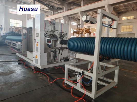 DWC Pipe Extrusion Line with 32-1600mm Pipe Diameter 60-2000kg/h Capacity and Siemens PLC Technology
