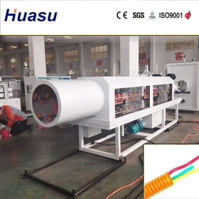 DWC Pipe Extrusion Line with 32-1600mm Pipe Diameter 60-2000kg/h Capacity and Siemens PLC Control for PVC/PE Corrugated Pipe