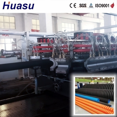 HDPE Pipe Extrusion Line 60-2000kg/h for Cable Conduit 32-1600mm