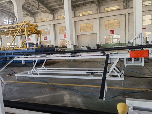 Double Wall Corrugated Pipe Extrusion Line 1600mm Diameter Siemens PLC