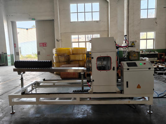 Double Wall Corrugated Pipe Extrusion Line with 1 Set Water Tank, Screw Diameter 75mm-315mm, and Integral Type Extruder