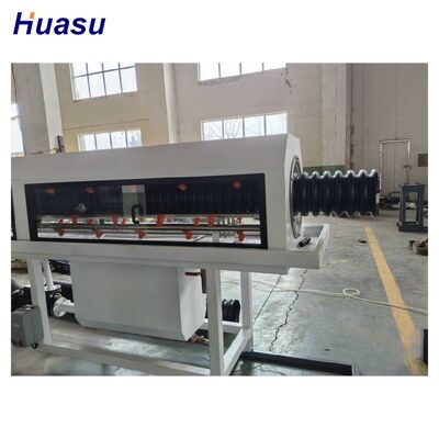 Automatic And Computerized HDPE Pipe Extrusion Line For Double Wall Corrugated Pipe With PLC Control