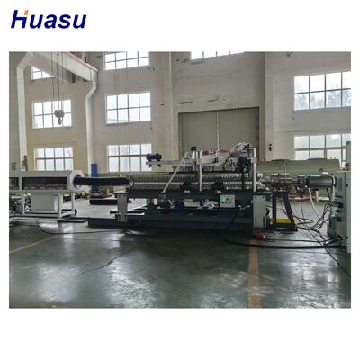 Air and Water Cooling HDPE Pipe Extrusion Line with Siemens Beide Main Motor for 100-2000kg/h Plastic Pipe Production