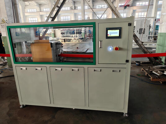 Water Cooling Single Wall Corrugated Pipe Extrusion Line with Siemens Main Motor and PLC Control System