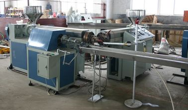 Single / Twin Screw PVC Pipe Extruder 500mm Corrugated Pipe Machine
