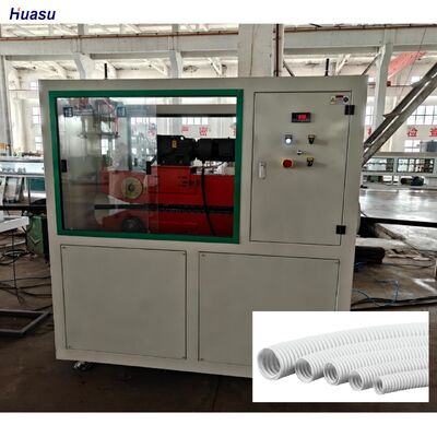 PLC Control Single Wall Corrugated Pipe Extrusion Line Featuring Screw Material 38crmoala and 1 Set Corrugator for Operation
