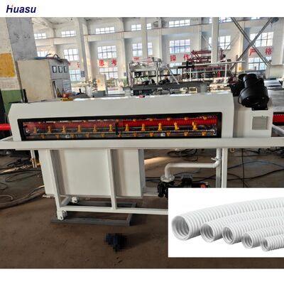 Extruding Machine HDPE PP PVC double wall corrugated pipe machine optimized for industrial pipe extrusion applications