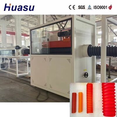 PE HDPE PP PVC MPP Spiral Corrugated Pipe Extrusion Line Extruder 200-1000kg/h Fully Automatic 32mm-2000mm