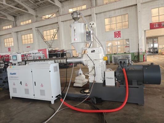 Single Screw Extruder Double wall corrugated Pipe Extrusion Line for durable pipe production and processing