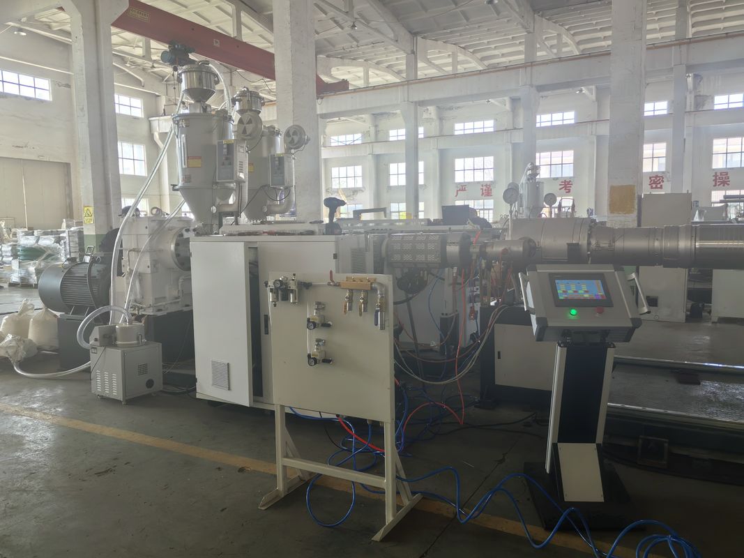 에너지 절감 및 하수용 자동 DWC 파이프 추출 라인