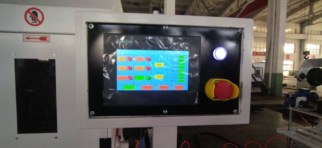 지멘스 전기 요소 수평 골판지 이중벽 골판지 파이프 압출 라인, 시간당 60-2000kg 출력