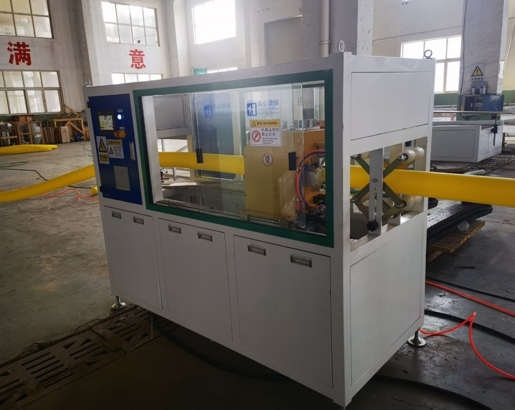 PP PE HDPE LDPE 단일 벽 노러브 파이프 기계 생산 라인 추출 라인