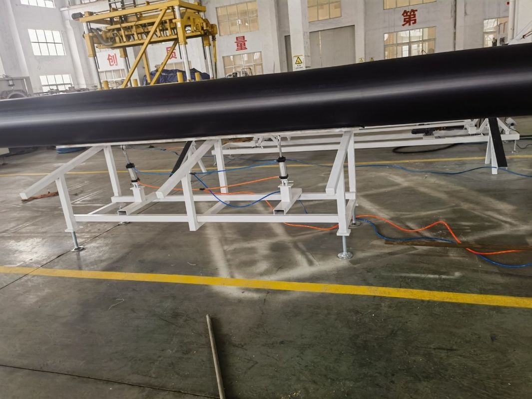 HDPE PP 파이프 고형 벽 진압 라인 내구성 있고 강한 파이프의 단일 나사 진압