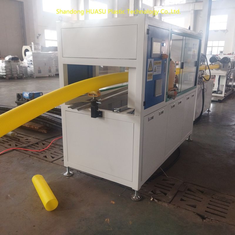 지멘스/ABB 전기 부품 및 고압 수냉 방식을 갖춘 자동 맞춤형 총 전력 플라스틱 파이프 압출 라인