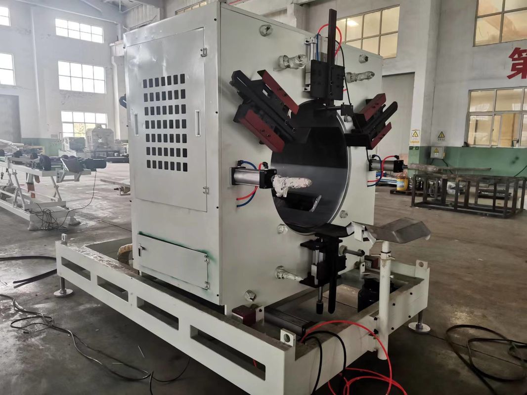 시멘스 PLC 제어 노류 파이프 추출 라인 생산 기계 0.4-0.7mm의 질산 깊이