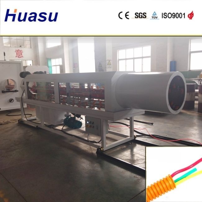 32-1600mm 파이프 직경, 60-2000kg/h 용량 및 Siemens PLC 기술을 갖춘 DWC 파이프 압출 라인