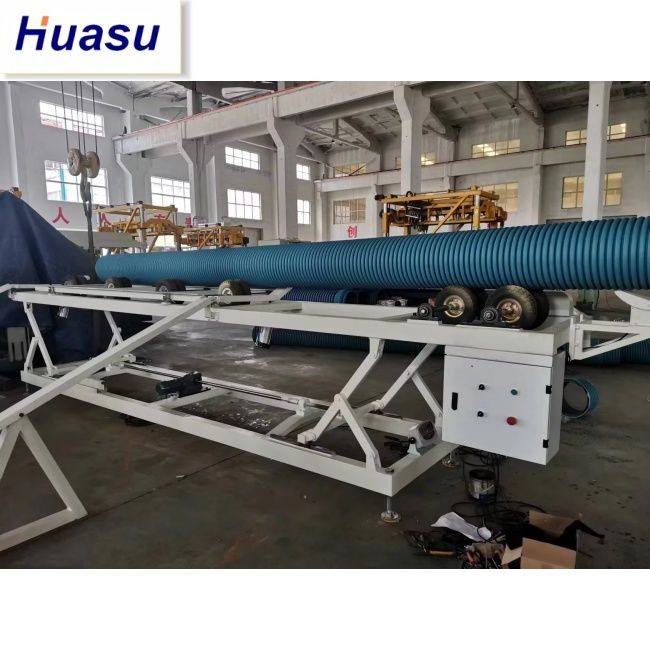 32-1600mm 파이프 직경 DWC 파이프 추출 라인 60-2000kg/h 용량 및 자동 생산 라인