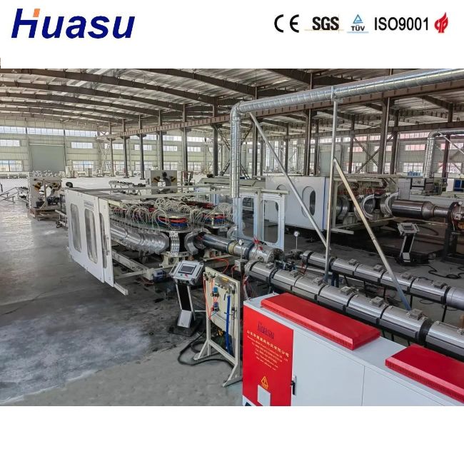 고생산성 이중벽 골판지 파이프 압출 라인 (32-1600mm 파이프 직경, Siemens PLC 기술)