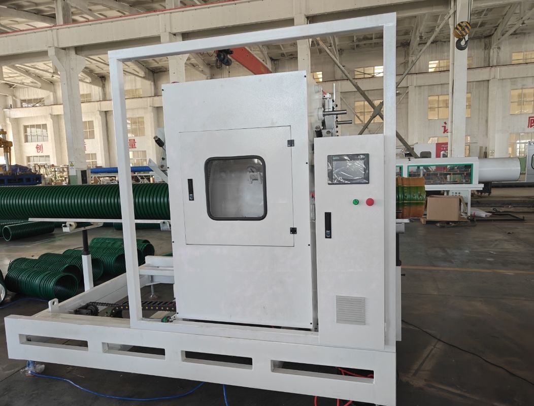 이중벽 고속 PVC 파이프 압출기, 골판 파이프 제조기