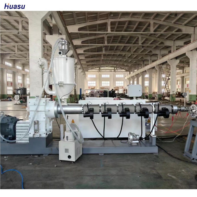 지멘스 인버터 자동 단일 벽 골판지 파이프 압출 라인 (75-250mm 파이프용 Omron 릴레이 포함)