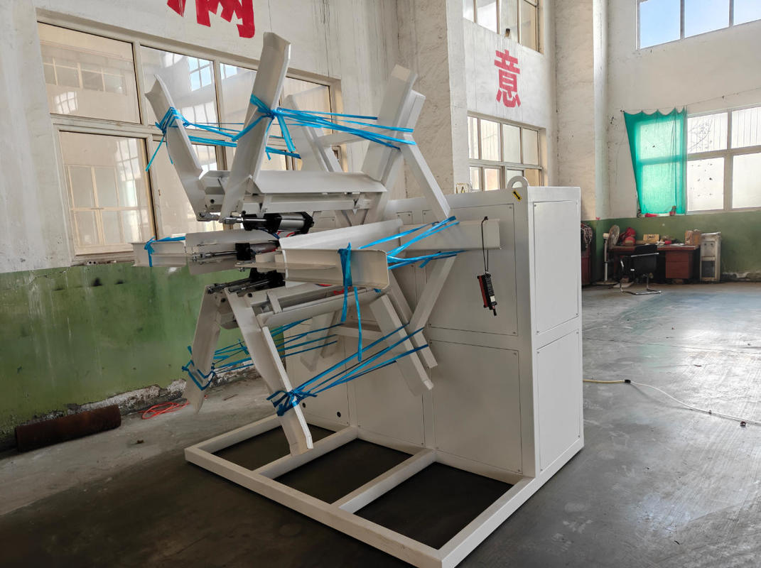 38CrMoAlA 배럴 재질의 단일 벽 골판지 파이프 압출 라인, 최대 15m/min 출력 속도 및 75-250mm 규격