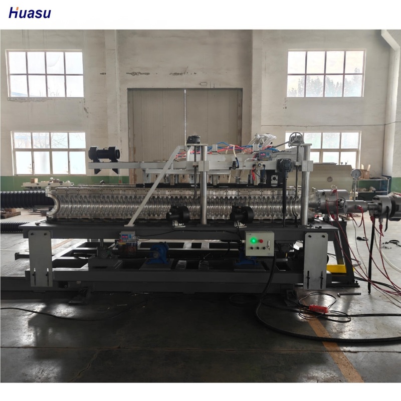 Siemens Main Motor Powered Double Wall Corrugated Pipe Extrusion Line with Deep Screw Structure and Versatile Applications