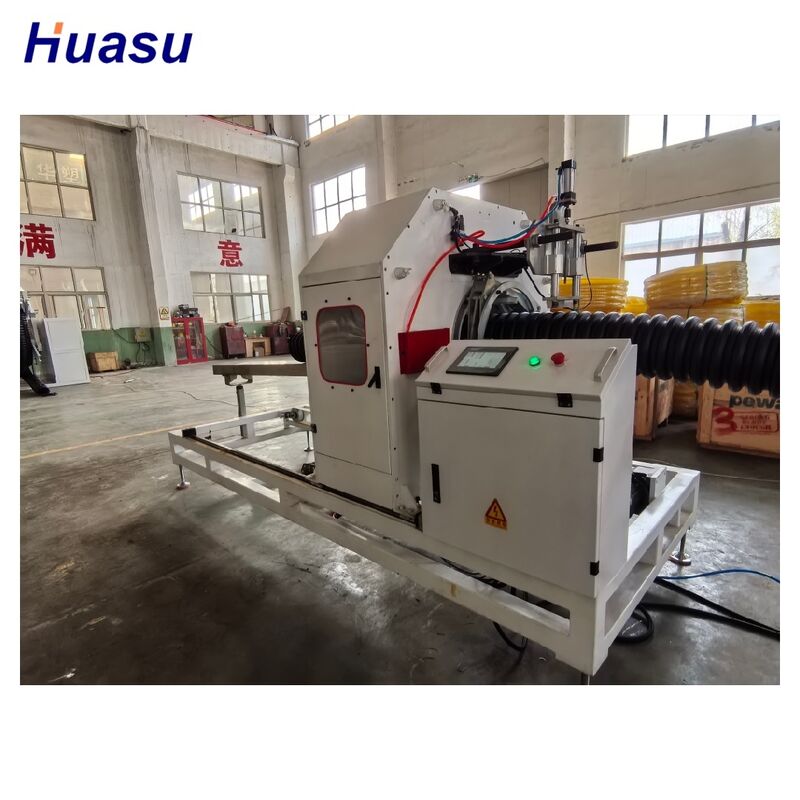 32mm-1600mm 케이블 보호 골판관 압출 라인 (PLC 제어, 터치 스크린 인터페이스, 높은 자동화)