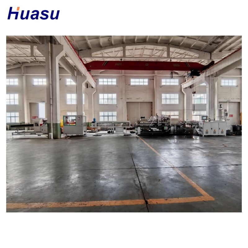 32mm-1600mm 케이블 보호 골판관 압출 라인 (PLC 제어, 터치 스크린 인터페이스, 높은 자동화)