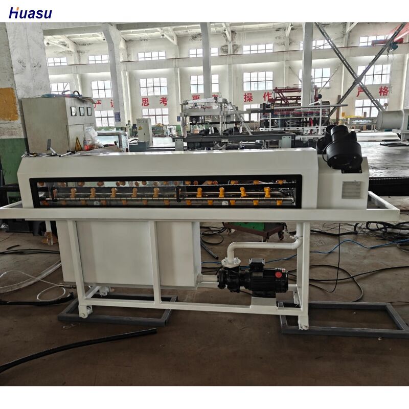 PLC 제어 단일 벽 류류 파이프 진압 라인 0.4~0.7mm 배럴 나이트라이딩 깊이와 슈나이더 / 시멘스 전기 부품