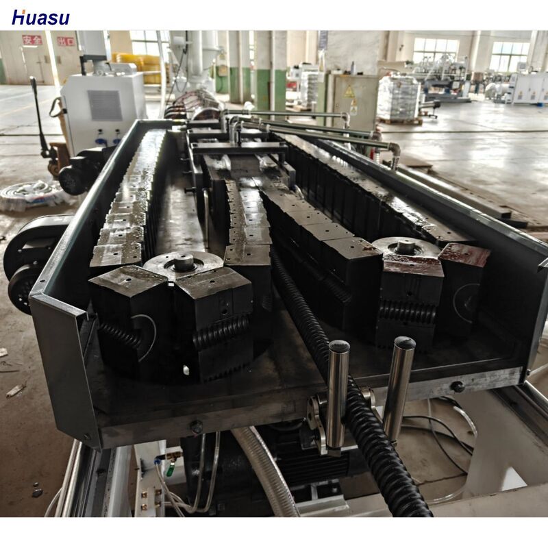 PLC 제어 단일 벽 류류 파이프 진압 라인 0.4~0.7mm 배럴 나이트라이딩 깊이와 슈나이더 / 시멘스 전기 부품