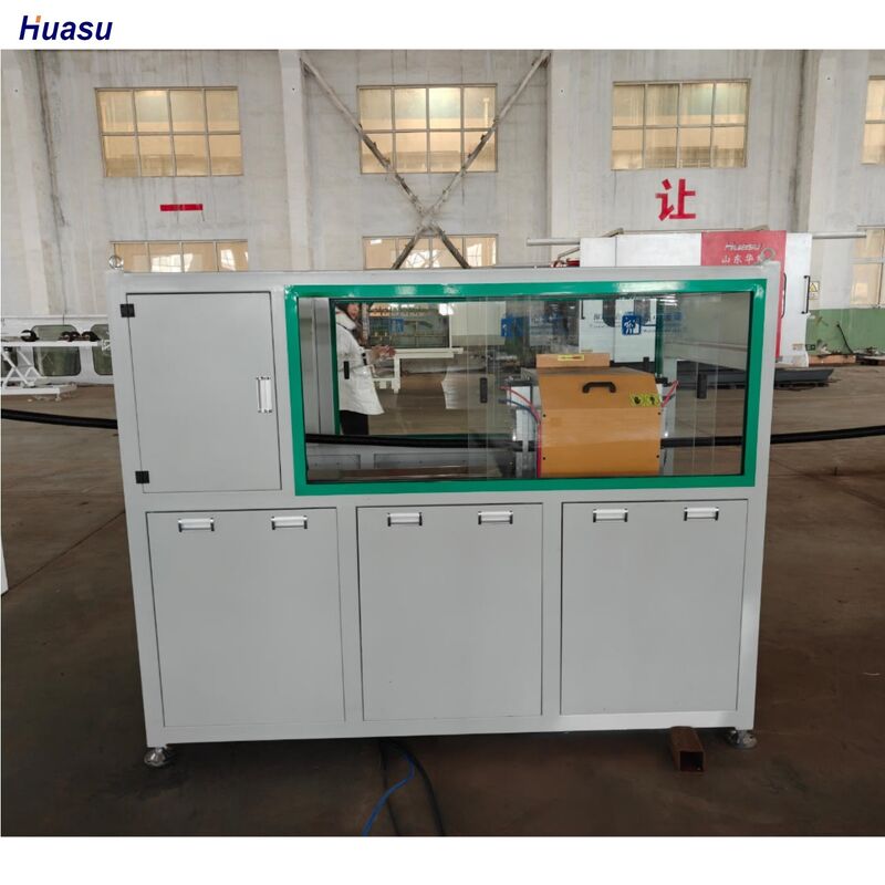 안정적인 고속 생산을 위한 수냉식 및 Siemens 모터가 장착된 단일 벽 골판지 파이프 압출 라인