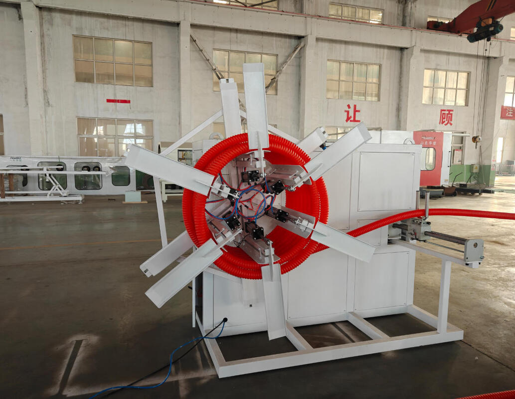 산업용 자동 고정밀 단일벽 골판지 파이프 압출기, LD 비율 33 38 40