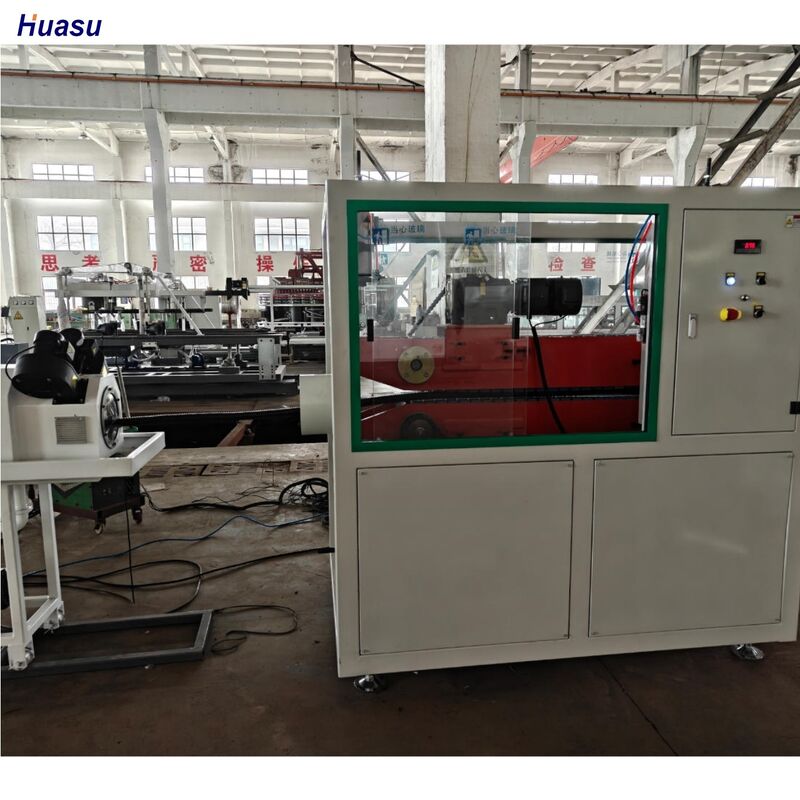 수냉식 단일벽 골판관 압출 라인 (400-1000 용량, 자동 골판 성형)