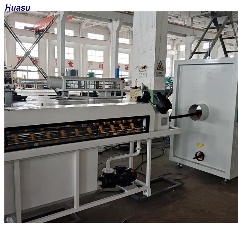 물 냉각 단일 벽 류류 파이프 추출 라인 L / D 비율 33/38/40 및 38CrMoAlA 배럴 재료