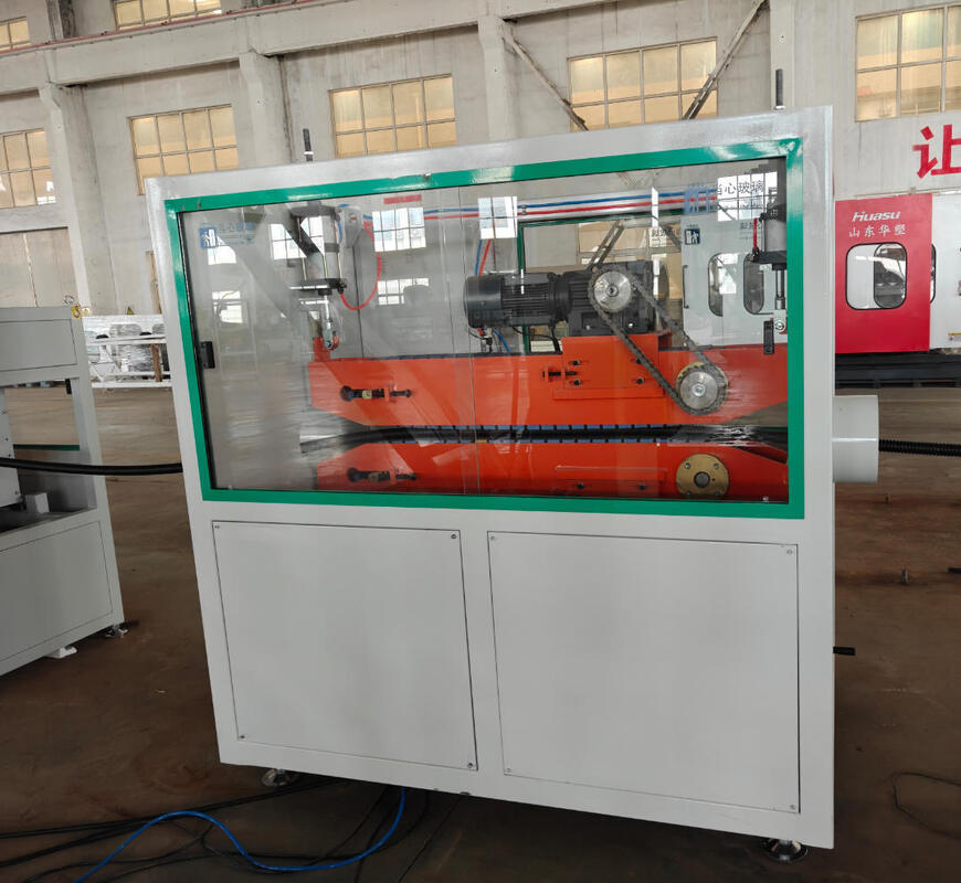 지멘스 주요 전기 부품, 20CrMnTi 기어 재료, HV>740 배럴 스크류를 갖춘 이중벽 골판지 파이프 압출 라인