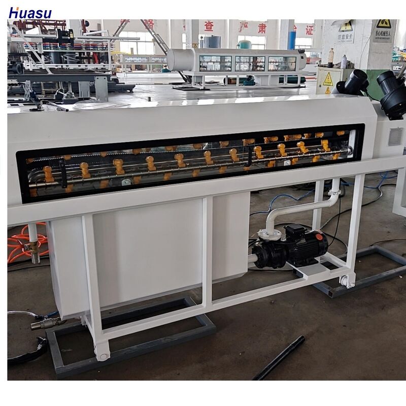 지멘스 주요 전기 부품, 20CrMnTi 기어 재료, HV>740 배럴 스크류를 갖춘 이중벽 골판지 파이프 압출 라인