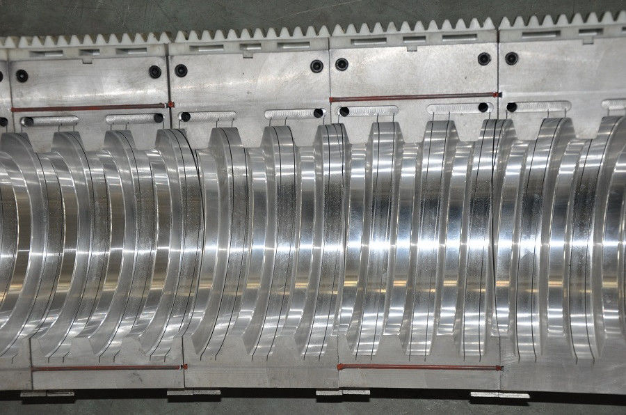 HDPE/PVC는/PE 단 하나 벽 기계장치를 만드는 관 밀어남 선 탄소 관을 주름을 잡았습니다