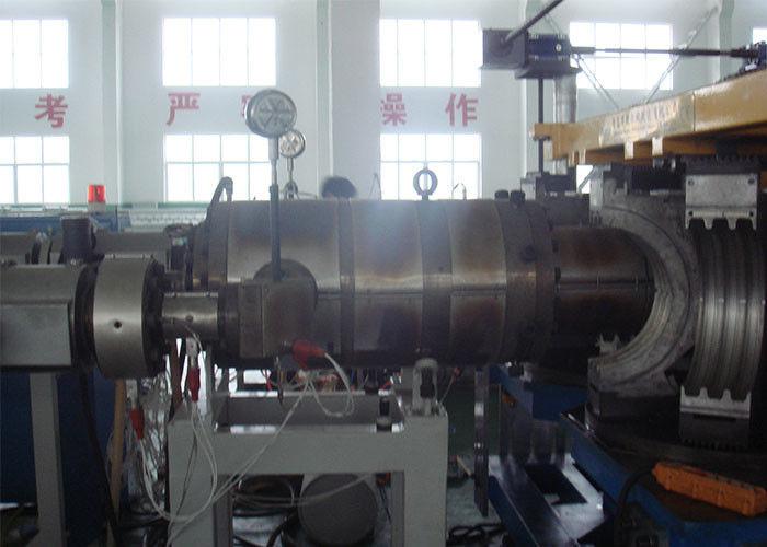 지멘스 HMI 시스템과 HDPE PP DWC 중벽 파형관 기계류