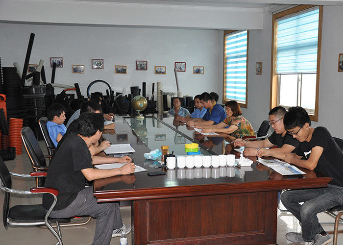 Sewerage Drainage Double Wall Corrugated Pipe Extrusion Line For Fields Streets