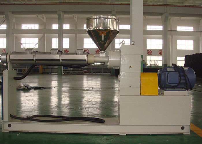 PVC/PE 두 배 벽 물결 모양 관 밀어남 선 플라스틱 관 기계