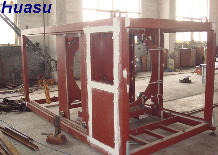 두 배 구렁 구조상 벽 HDPE 나선 감기 물결 모양/하수도 관 밀어남 기계