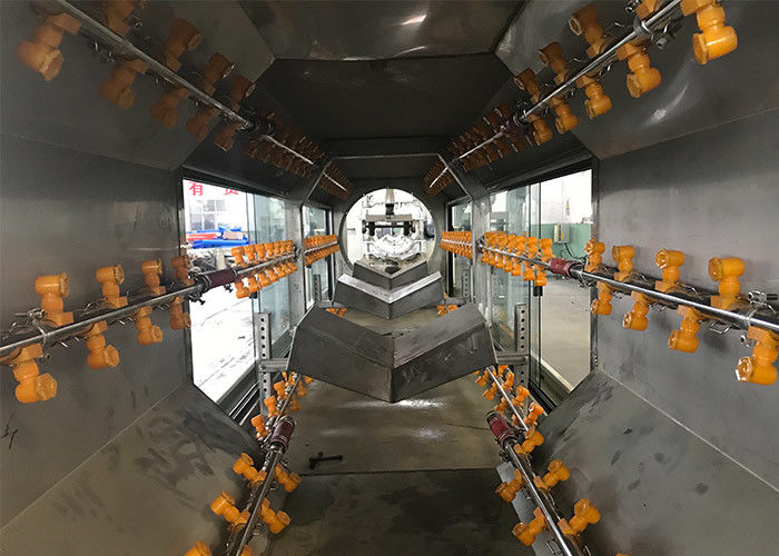 단 하나 나사 HDPE DWC 관 밀어남 선 물결 모양 관 제조 기계