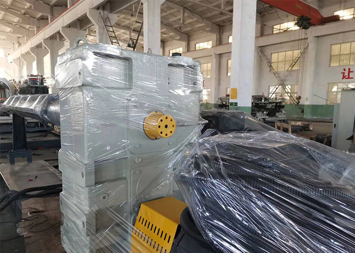 PE/PP/PVC 온라인 벨링을 가진 단 하나 두 배 벽 물결 모양 관 밀어남 선