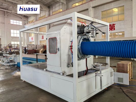 DWC Pipe Extrusion Line with 32-1600mm Pipe Diameter 60-2000kg/h Capacity and Siemens PLC Technology
