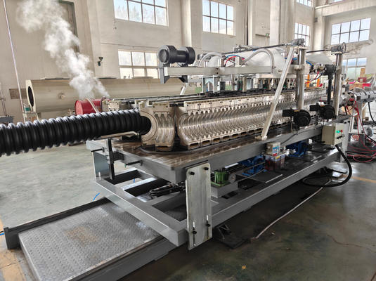Energy-Saving Plastic Corrugated Pipe Extruder Machine with 35-55 Working Days Lead Time for Automatic Corrugation Pipe Line