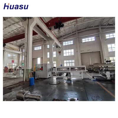 HDPE PVC Cable Conduit Making Machine, Servo Haul-off For Consistent Pipe Wall Thickness