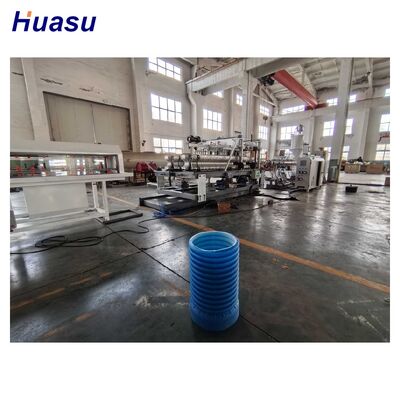 HDPE Pipe Extrusion Line with 32mm - 1600mm Pipe Diameter Air Cooling Water Cooling and Siemens PLC Control