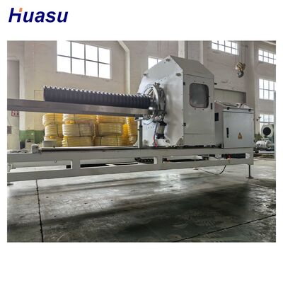 HDPE Pipe Extrusion Line with 32mm - 1600mm Pipe Diameter Air Cooling Water Cooling and Siemens PLC Control